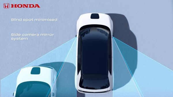 La rétrovision par caméras latérales se projette dans le champ visuel du conducteur