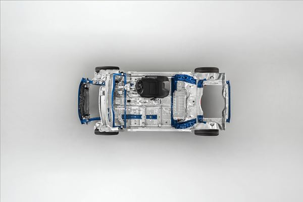 La plateforme modulaire Toyota GA-B permet différentes longueurs d'empattement