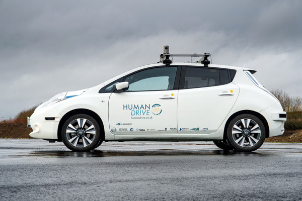 Une Nissan Leaf autonome effectue 370 km dans la circulation au Royaume-Uni
