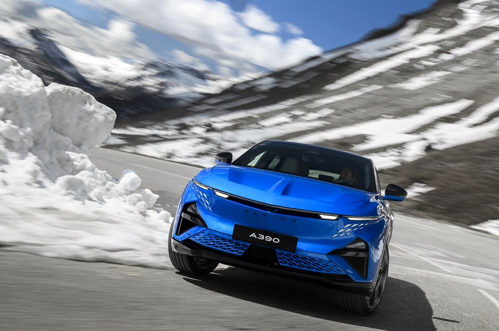 L'Active Torque Vectoring de l'Alpine A390 permet la gestion individuelle de chaque moteur électrique arrière