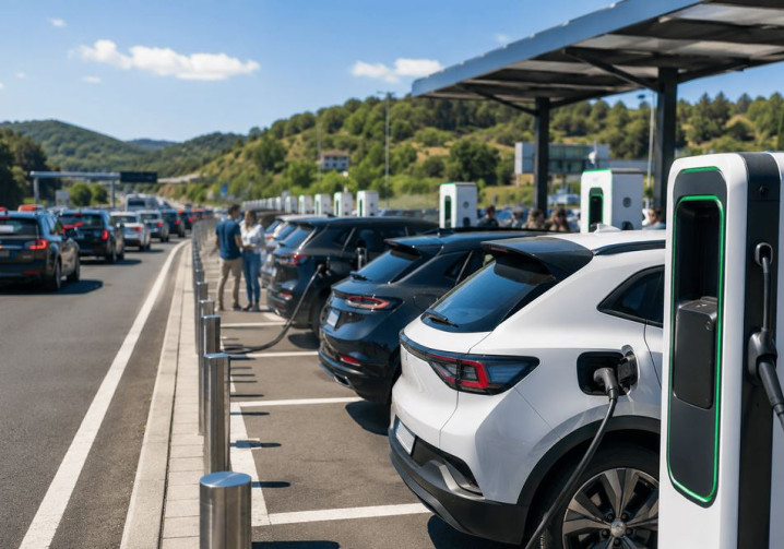 Quelles solutions face aux files d'attente aux bornes de recharge sur l'autoroute ?