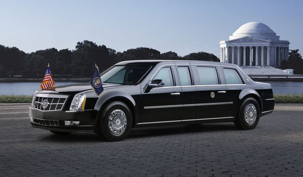 Une nouvelle limousine Cadillac pour le nouveau Président des Etats-Unis