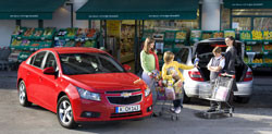 La nouvelle Chevrolet Cruze remporte le prix Autobest 2010