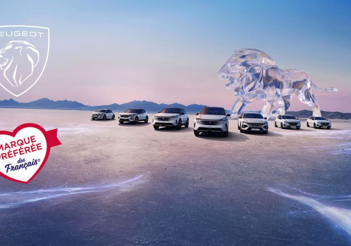 La marque Peugeot élue marque préférée des français dans la catégorie « constructeurs automobiles » en 2025