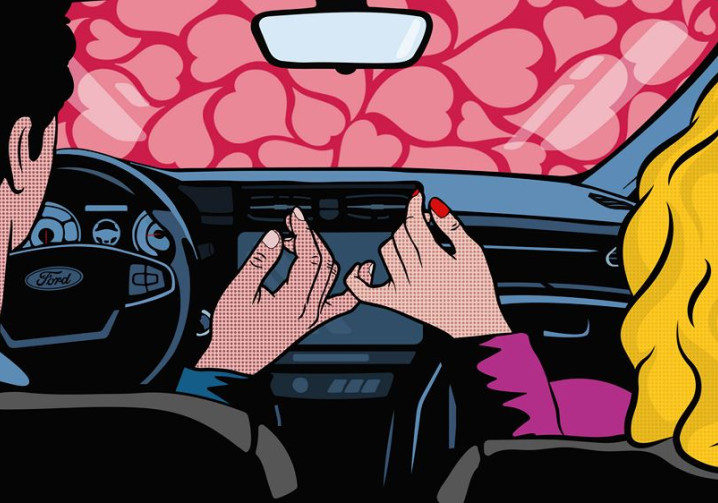 La voiture est le cocon privilégié pour la romance en France
