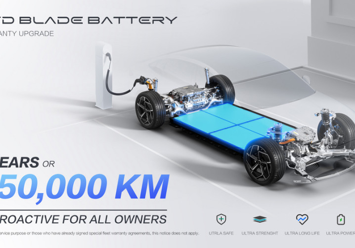 La batterie Blade de Byd couverte par une garantie de huit ans ou 250 000 kilomètres
