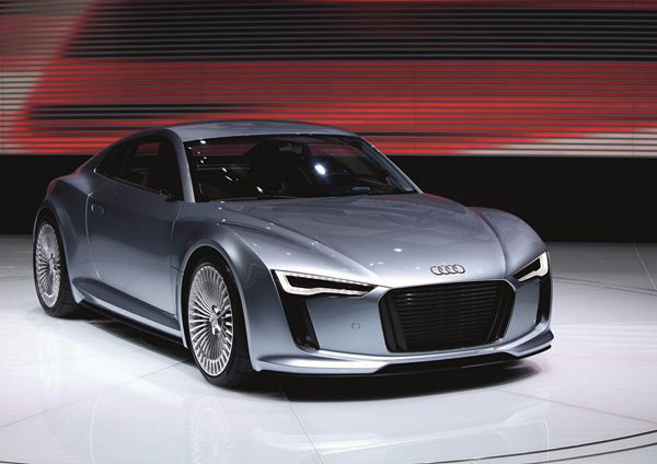 Audi présente le Detroit Showcar Audi e-tron