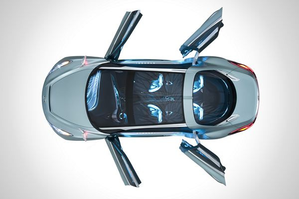 Le concept i-flow illustre les futures orientations stylistiques de Hyundai