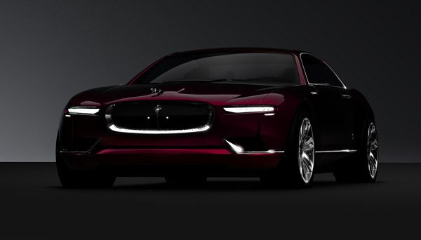 Le carrossier italien Bertone présente le concept de petite Jaguar B99