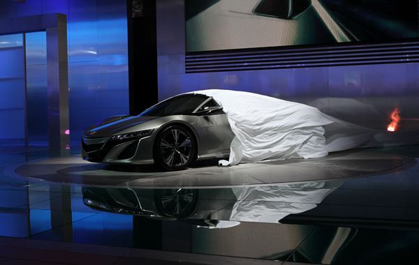 Honda dévoile le nouveau concept de super-sportive NSX au salon de Détroit