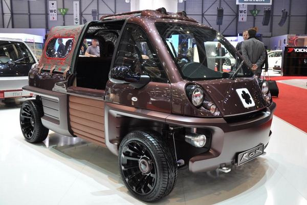 Mia electric présente le concept mia rox au salon de Genève