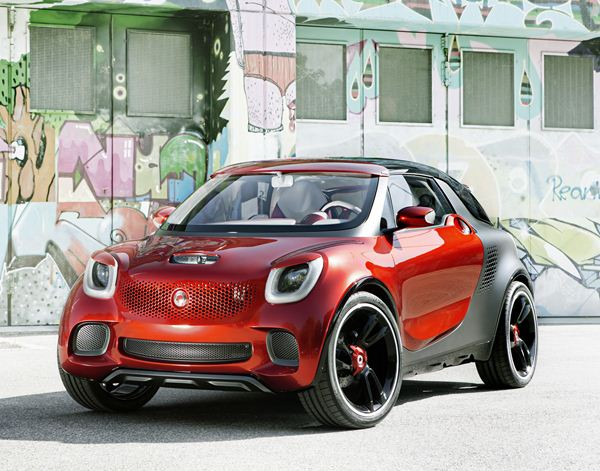 Le concept smart forstars en première mondiale au salon de l'automobile de Paris