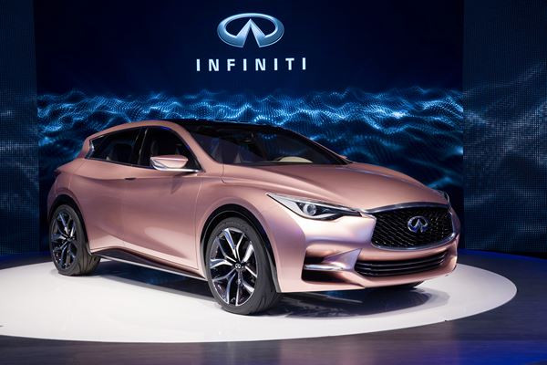 Le concept Q30 illustre la vision du futur modèle compact premium d’Infiniti