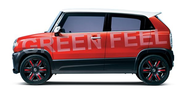 Un concept de mini-voiture coupé Suzuki Hustler adapté au mode de vie actif