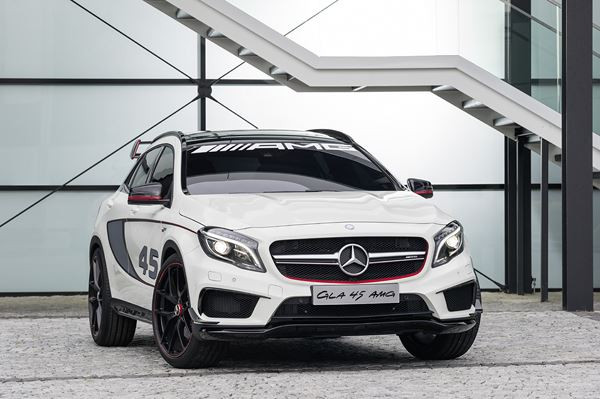 Un concept Mercedes GLA 45 AMG développant 360 ch et un couple de 450 Nm