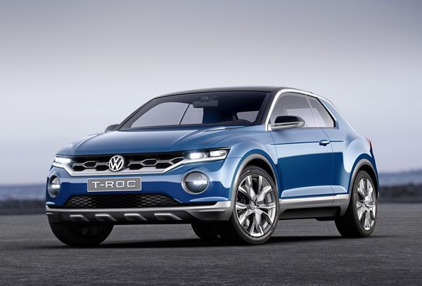 Un concept Volkswagen T-Roc au design musclé avec phares à LED et caméras intégrées