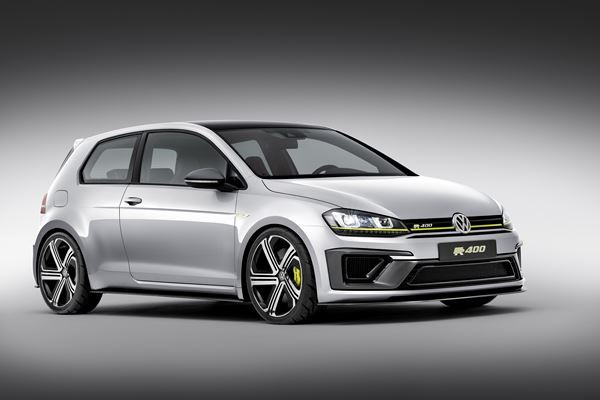 Un concept-car Volkswagen Golf R400 extrêmement sportif