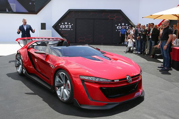 Le « Roadster GTI » de Volkswagen développe une puissance de 503 ch