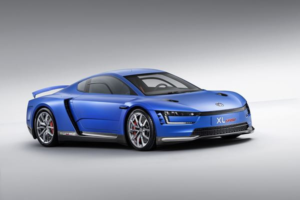 Un concept car Volkswagen XL Sport bicylindre de 200 ch ultra-efficace