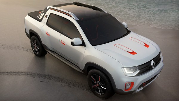 Le show car Renault Duster Oroch préfigure un pickup de loisir