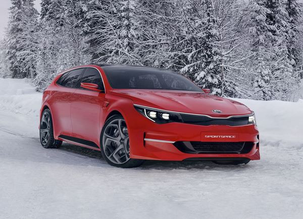 Le concept Kia Sportspace arbore une silhouette exclusive