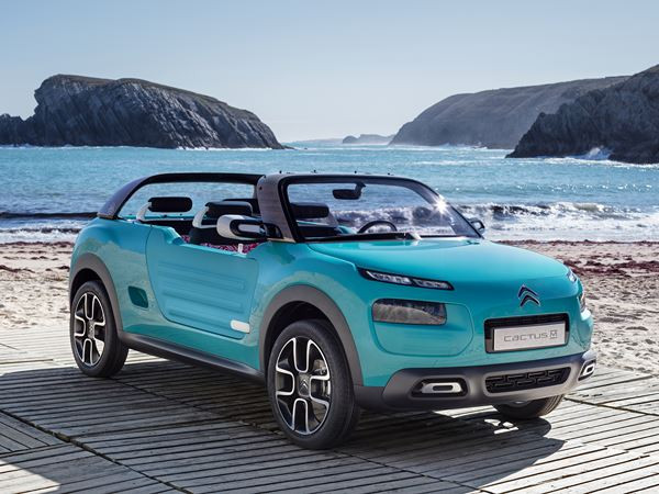 Le concept-car Citroën Cactus M s'inspire de la Méhari