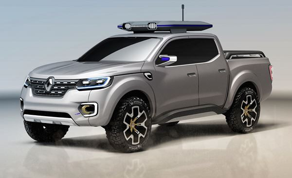 Le concept Renault Alaskan annonce le pick-up d’une tonne de charge utile