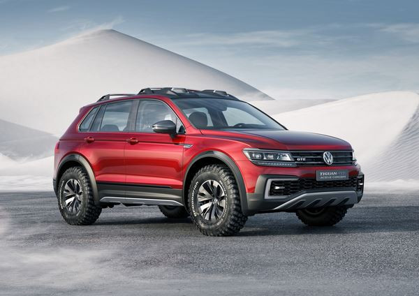 Le Volkswagen Tiguan GTE Active Concept embarque un système hybride rechargeable