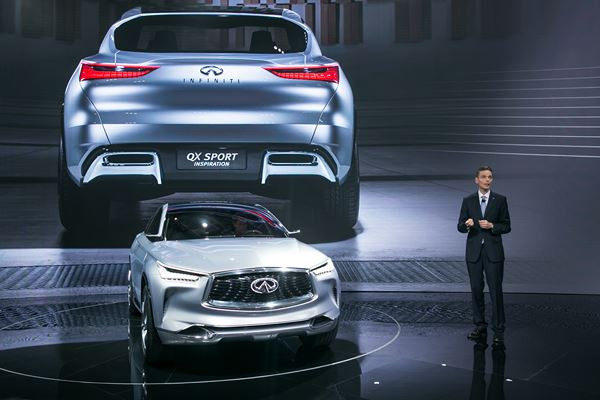 Le concept QX Sport Inspiration annonce le prochain SUV intermédiaire Infiniti