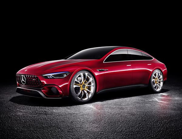 Le Mercedes-AMG GT Concept préfigure un coupé quatre portes sportif