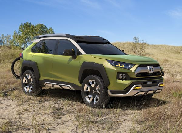 Le Toyota Adventure Concept affiche un style musclé