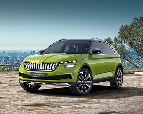 Le concept Vision X préfigure le prochain crossover urbain Skoda