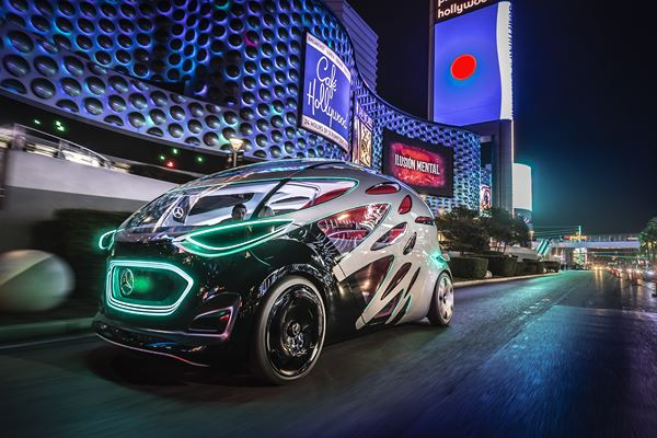 Le concept Vision Urbanetic Mercedes entend répondre à la mobilité urbaine du futur