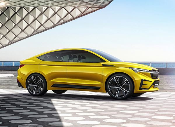 Concept Skoda Vision iV: un coupé quatre portes électrique à transmission intégrale