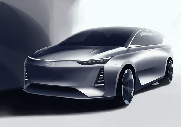 Le concept-car U7 ion Aiways vise l’aspect pratique d’un monospace