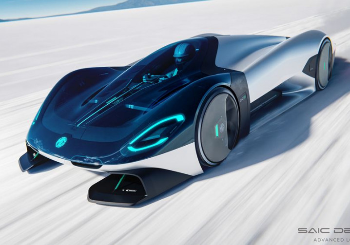 Le concept de supercar électrique EXE181 rend hommage aux records de vitesse de l'histoire de MG Motor