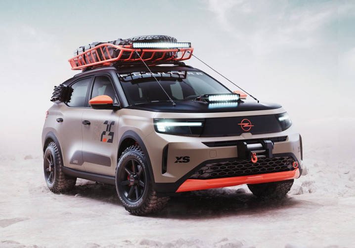 Le concept électrique Opel Frontera Gravel revendique un tempérament aventurier