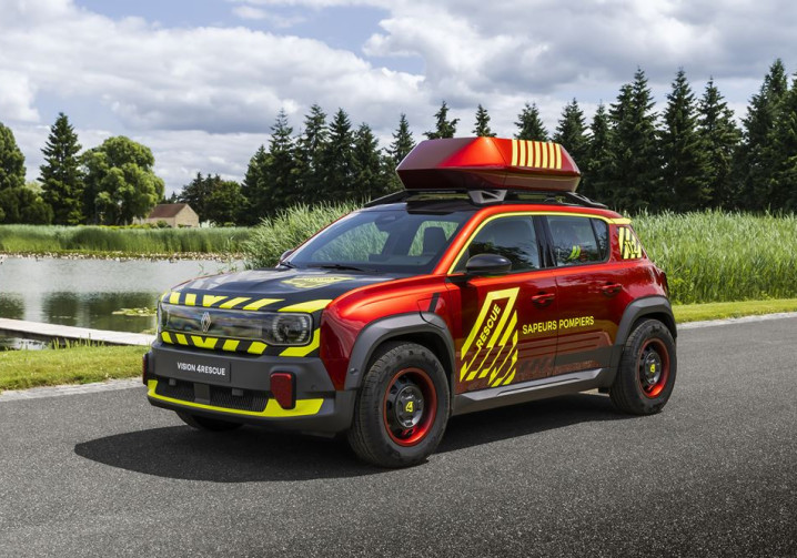 Le démo-car vision 4rescue de Renault facilite l'intervention des services d'urgence