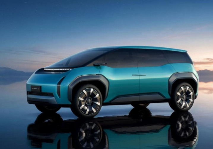 Le concept de mobilité familiale Ocean-V illustre la vision de la mobilité du futur de Byd