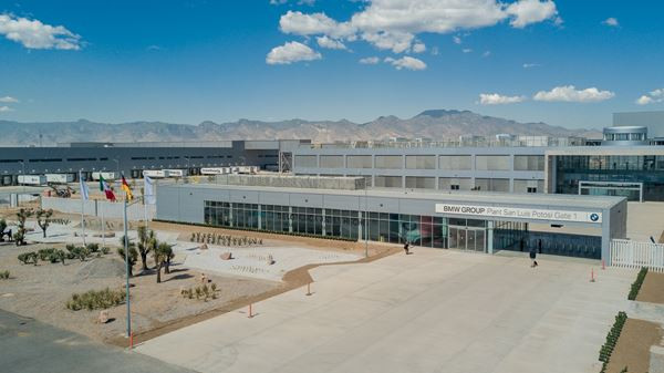 L'usine BMW San Luis Potosi au Mexique dispose d'une capacité de 175 000 véhicules