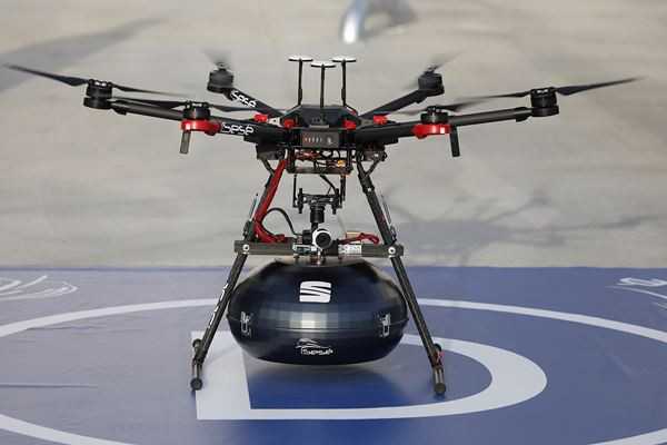 L'usine Seat de Martorell reçoit des livraisons de composants par drone