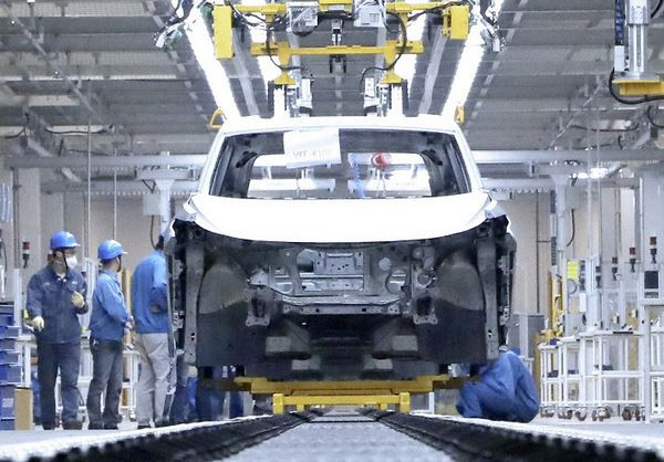 L'usine SAIC Volkswagen d'Anting produit des véhicules basés sur la plateforme MEB