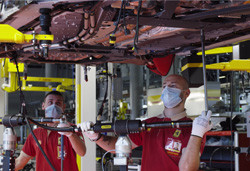 Ferrari redémarre progressivement la production