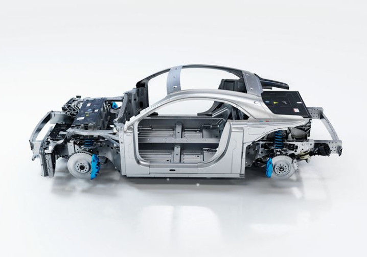 L'Alpine Performance Platform comprend un essieu électrique arrière 3 en 1 à double moteur