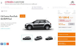 Citroën initialise sa démarche e-commerce de voitures neuves