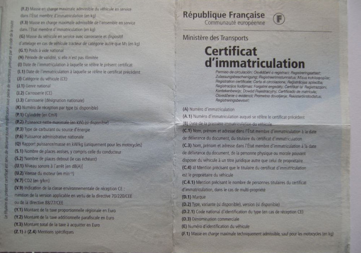Le prix de la carte grise s'envole dans de nombreuses régions en 2025