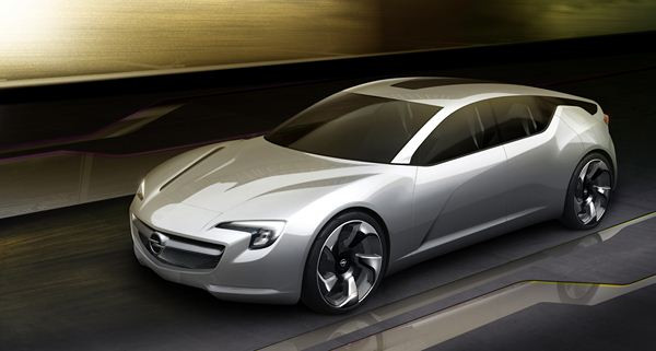 Opel dévoile un prototype électrique Opel Flextreme GT/E