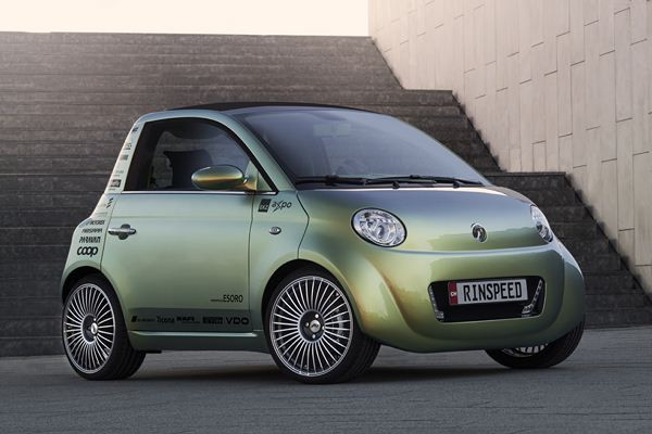 Rinspeed présente un concept de microvoiture électrique
