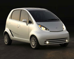 Tata présente la déclinaison électrique de la Nano à Genève