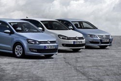 Les modèles de la gamme Volkswagen BlueMotion élus « World Green Car of the Year 2010 »